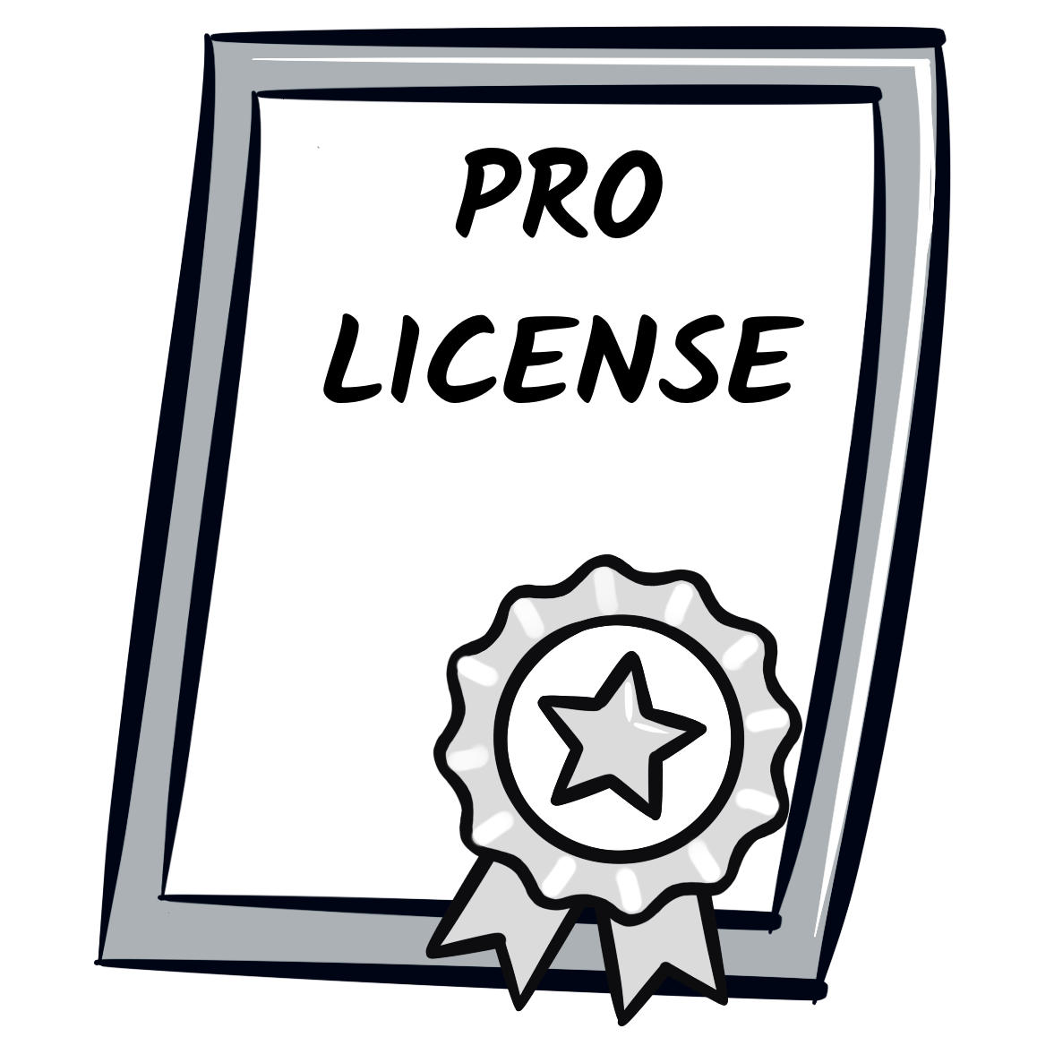 Pro license badge for leadership visuals